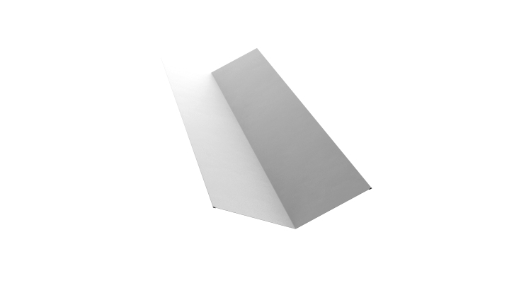 Планка ендовы верхней 145х145 0,55 Zn (2м)