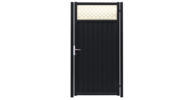 Калитка Estet Plus 2,4х1 RAL 7024/1014
