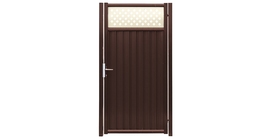 Калитка Estet Plus 2,4х1 RAL 8017/8017