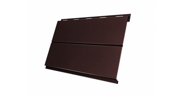 Вертикаль 0,2 line 0,5 GreenCoat Pural BT Matt с пленкой RR 887 шоколадно-коричневый (RAL 8017 шоколад)