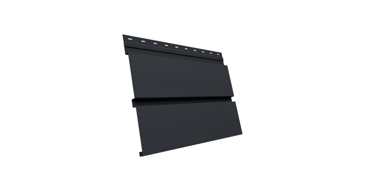 Квадро брус 3D 0.45 Drap TwinColor с пленкой RAL 7024 мокрый асфальт