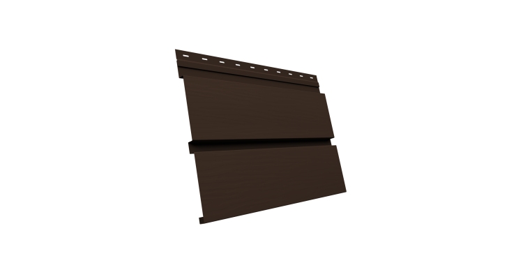 Квадро брус 3D 0.45 Drap TwinColor с пленкой RAL 8017 шоколад
