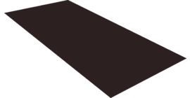 Плоский лист 0.45 Drap ST RAL 9005 черный