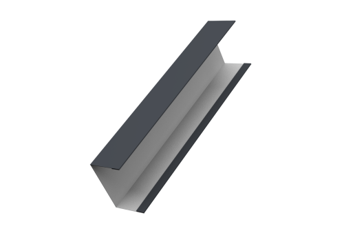 Крышка жалюзи Milan,Tokyo 0,5 Drap RAL 7024 мокрый асфальт (2,5м)