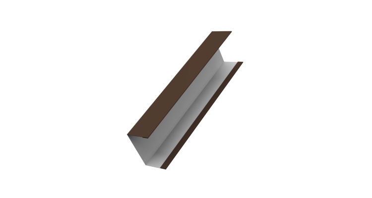 Крышка жалюзи Milan,Tokyo 0,5 Drap RAL 8017 шоколад (3м)